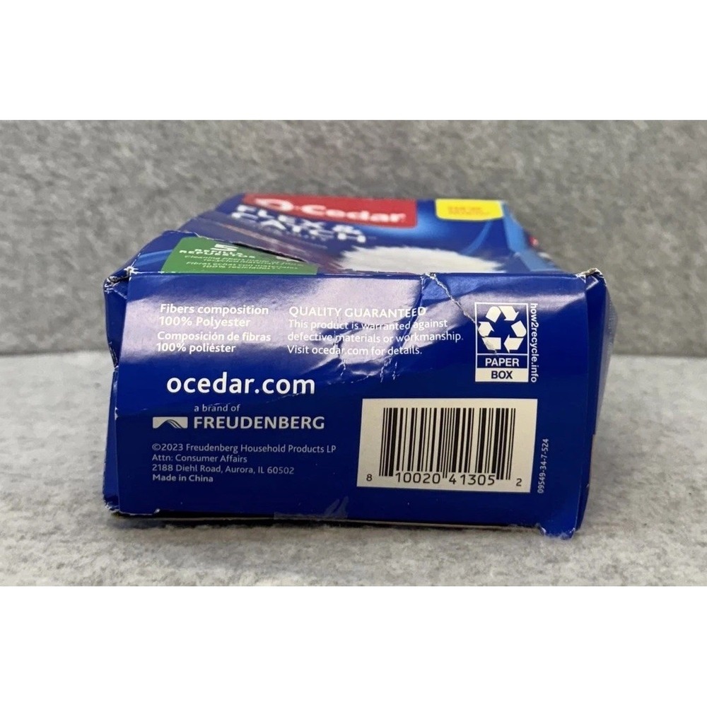 O-Cedar Flex & Catch Duster Refills 5 Pack Heavy Duty Dust Trap Cleaning New - Picture 5 of 5